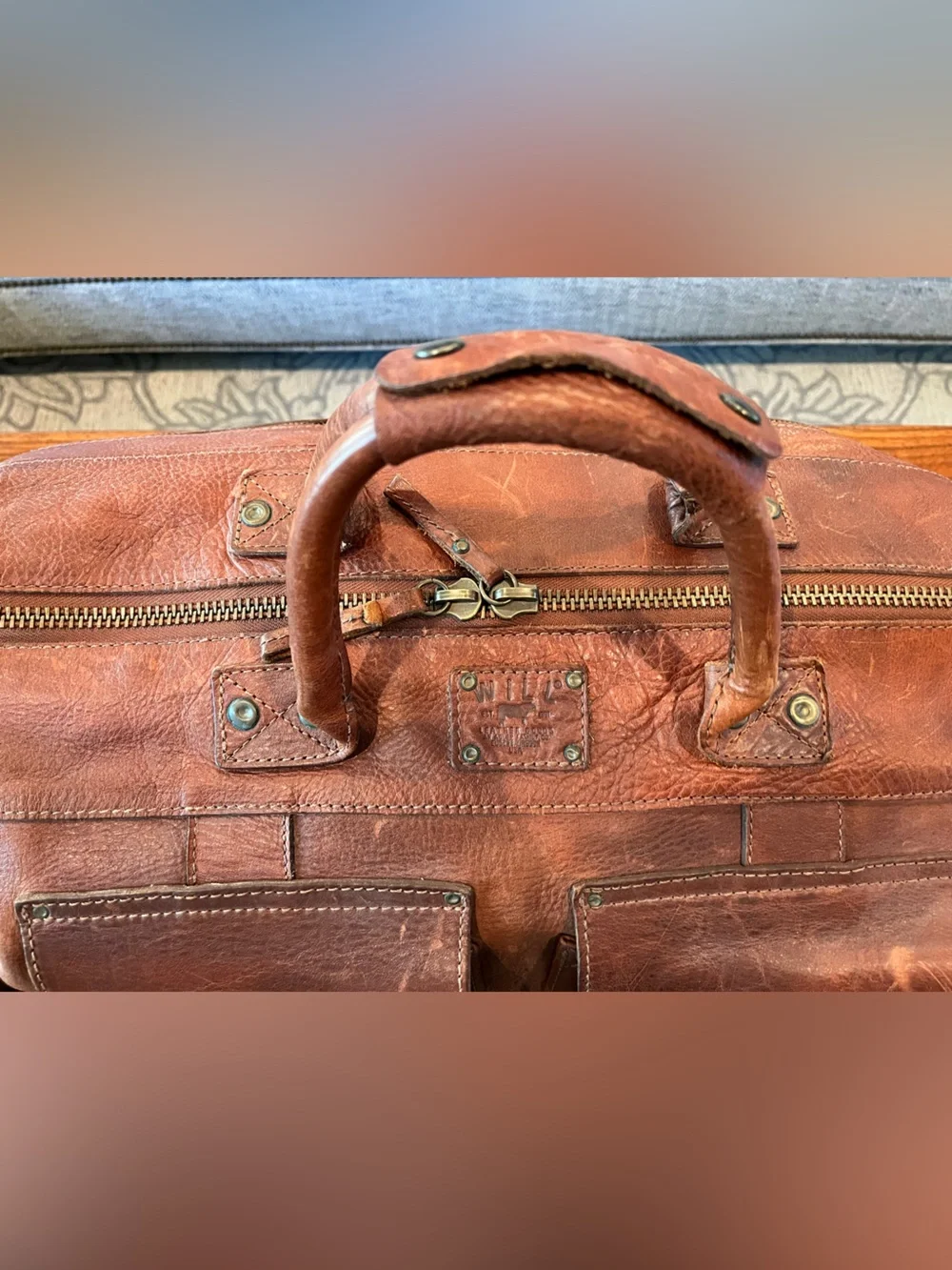 Will Leather Goods brown genuine